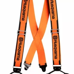 Husqvarna Knoop Bretels Met Leder Lussen