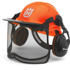 Husqvarna Helm Functional Fluorescerend