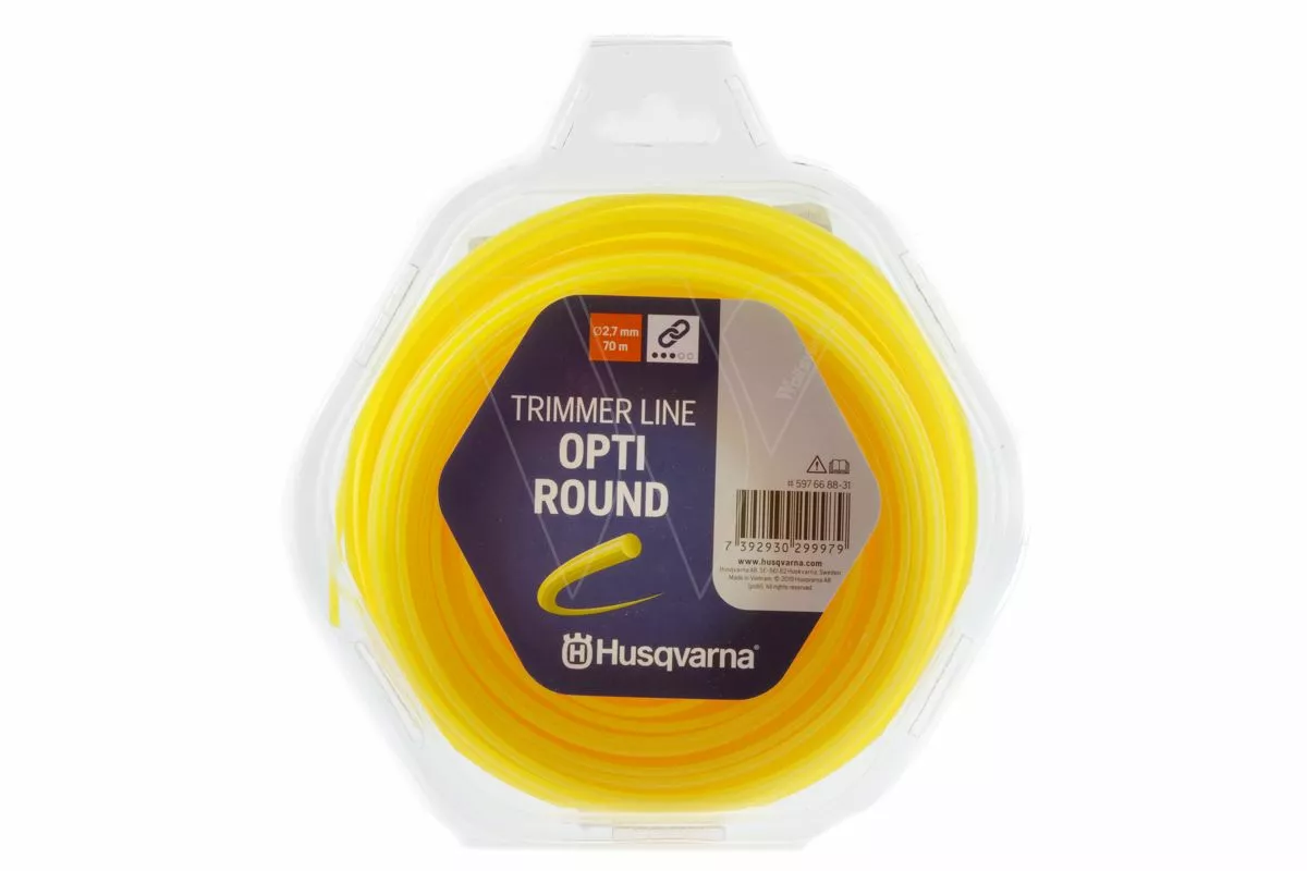 Husqvarna Opti Round ø2.7mm 70m Geel - Afbeelding 2