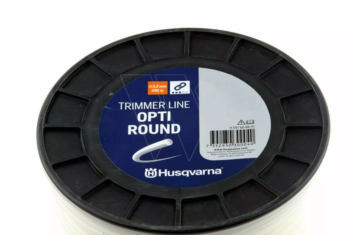 Husqvarna Opti Round ø3.3mm 240m Wit