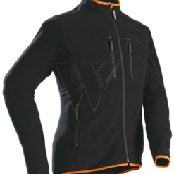 Husqvarna Microfleece Jack Zwart Xl
