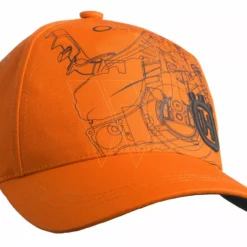 Husqvarna Cap Pioneer Saw Oranje
