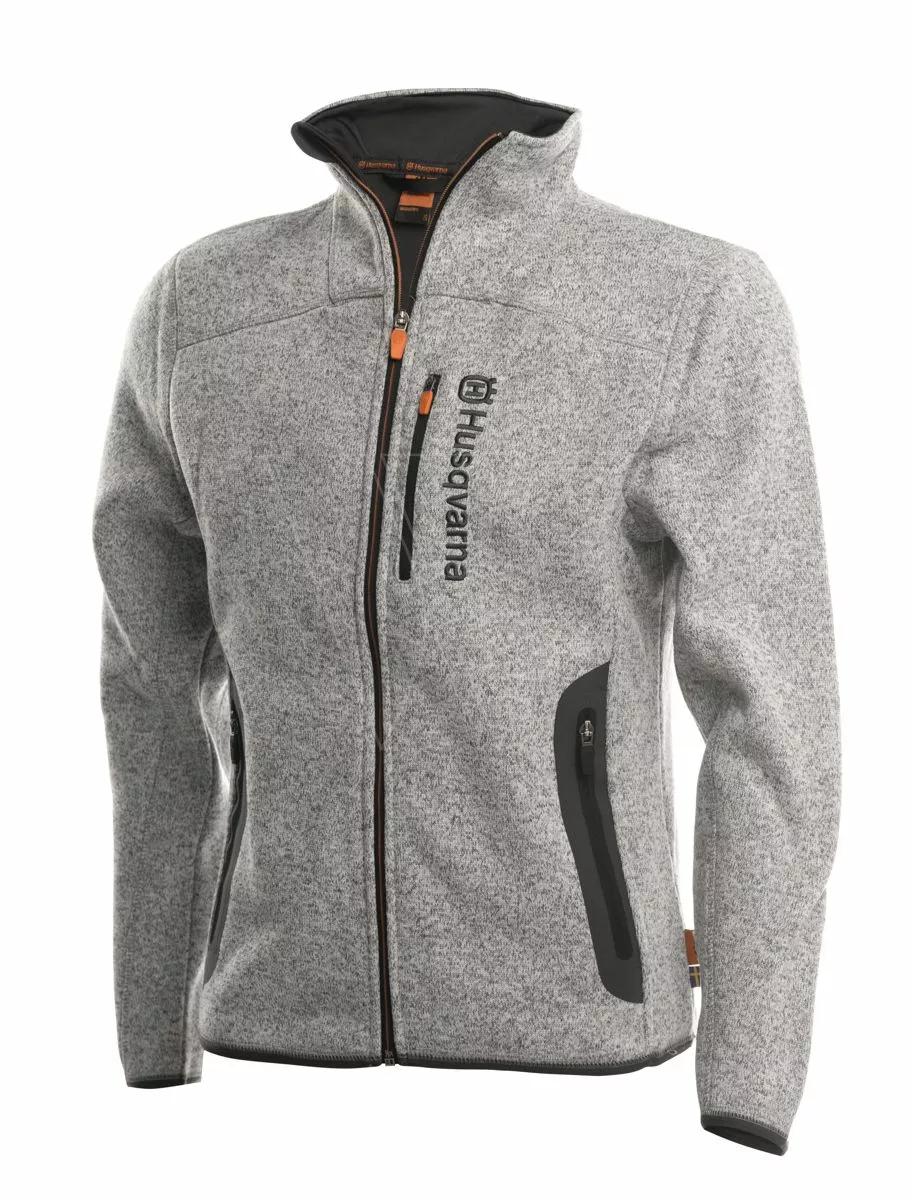 Husqvarna Fleece Jack Dames Staal Grijs