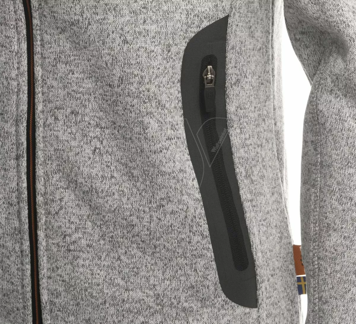 Husqvarna Fleece Jack Dames Staal Grijs - Afbeelding 4