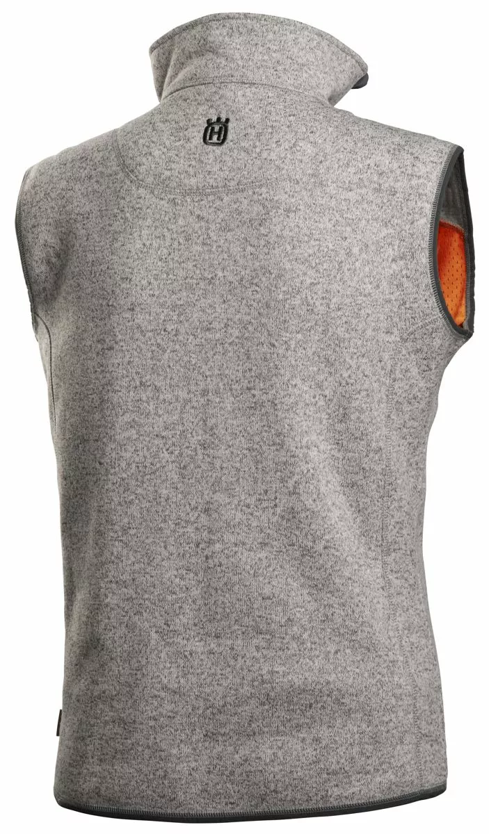 Husqvarna Fleece Vest Staal Grijs Xs - Afbeelding 2