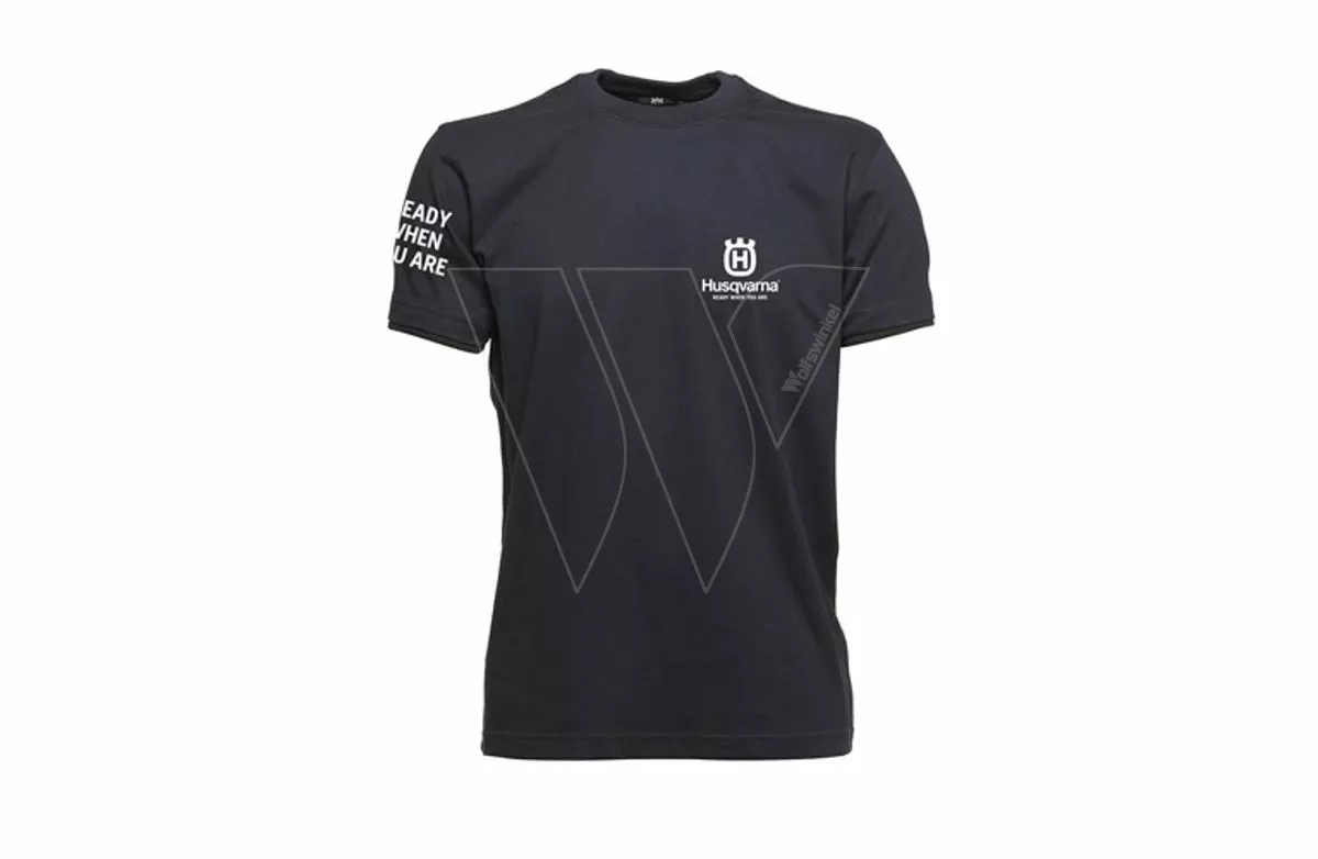 Husqvarna T-shirt Rwya Mouw + Logo - S